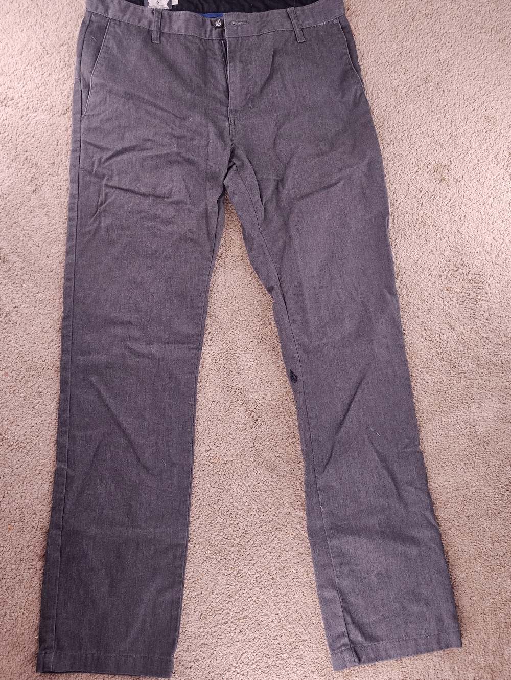 Volcom Pants Heather Gray